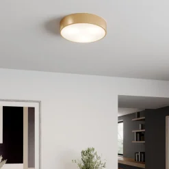 TEMAR LIGHTING Cleo taklampe, Ø 40 cm, IP20, gullfarget, metall, E27| Design- Og Hotellbelysning|Taklamper
