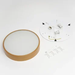 TEMAR LIGHTING Cleo taklampe, Ø 40 cm, IP20, gullfarget, metall, E27| Design- Og Hotellbelysning|Taklamper