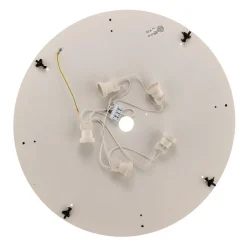 TEMAR LIGHTING Cleo taklampe, Ø 60 cm, IP20, hvit, metall, E27 Best