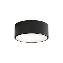 TEMAR LIGHTING Cleo taklampe, Ø 20 cm, IP54, svart, metall, E27 New