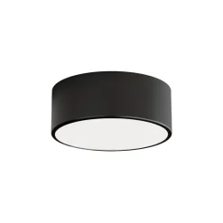 TEMAR LIGHTING Cleo taklampe, Ø 20 cm, IP54, svart, metall, E27 New