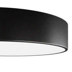 TEMAR LIGHTING Cleo taklampe, Ø 20 cm, IP54, svart, metall, E27 New