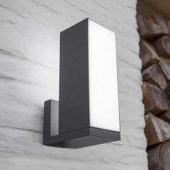 LUTEC connect Cuba utendørs LED-vegglampe CCT smart| Smarthus Utebelysning