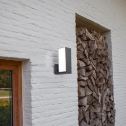 LUTEC connect Cuba utendørs LED-vegglampe CCT smart| Smarthus Utebelysning