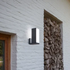 LUTEC connect Cuba utendørs LED-vegglampe CCT smart| Smarthus Utebelysning