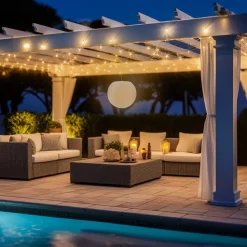 Nowodvorski Lighting Cumulus pendellampe for utendørs bruk, Ø 60 cm| Pendellamper Utendørs