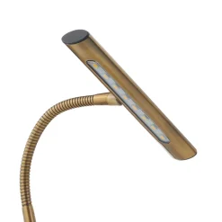 Trio Lighting Curtis bøybar LED-bordlampe, antikk messing Sale