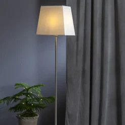 STAR TRADING Dekolys Moa, kombistjerne + skjerm, fot eik| Julebelysning