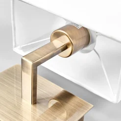 Searchlight Delvis satinert vegglampe Leda med LED-lys| Design- Og Hotellbelysning|Led-Innendørs