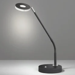 FISCHER & HONSEL Dent LED-bordlampe, dimbar, CCT, 6W, svart Outlet