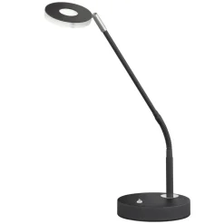 FISCHER & HONSEL Dent LED-bordlampe, dimbar, CCT, 6W, svart Outlet