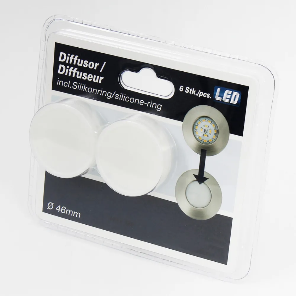 Briloner Diffusorfeste for Attach Plus innfelte armaturer, sett med 6 stk Discount