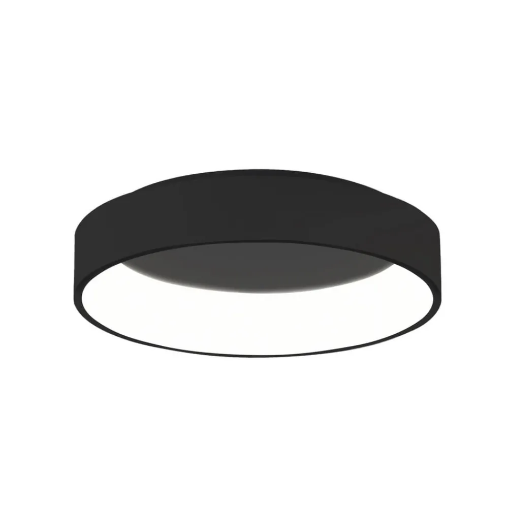 ACB ILUMINACIÓN Dilga LED-taklampe, Ø 60 cm, Casambi, 48 W, svart| Smarthus Belysning