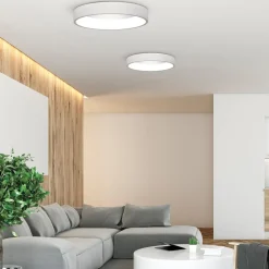 ACB ILUMINACIÓN Dilga LED-taklampe, Ø 60 cm, Casambi, 48 W, hvit| Smarthus Belysning