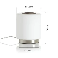 Fabas Luce Dimbar bordlampe Simi med touchfunksjon| Bordlamper