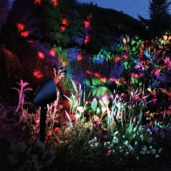 Näve Disco LED-projektorlampe for fasadebelysning| Julebelysning