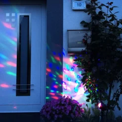 Näve Disco LED-projektorlampe for fasadebelysning| Julebelysning