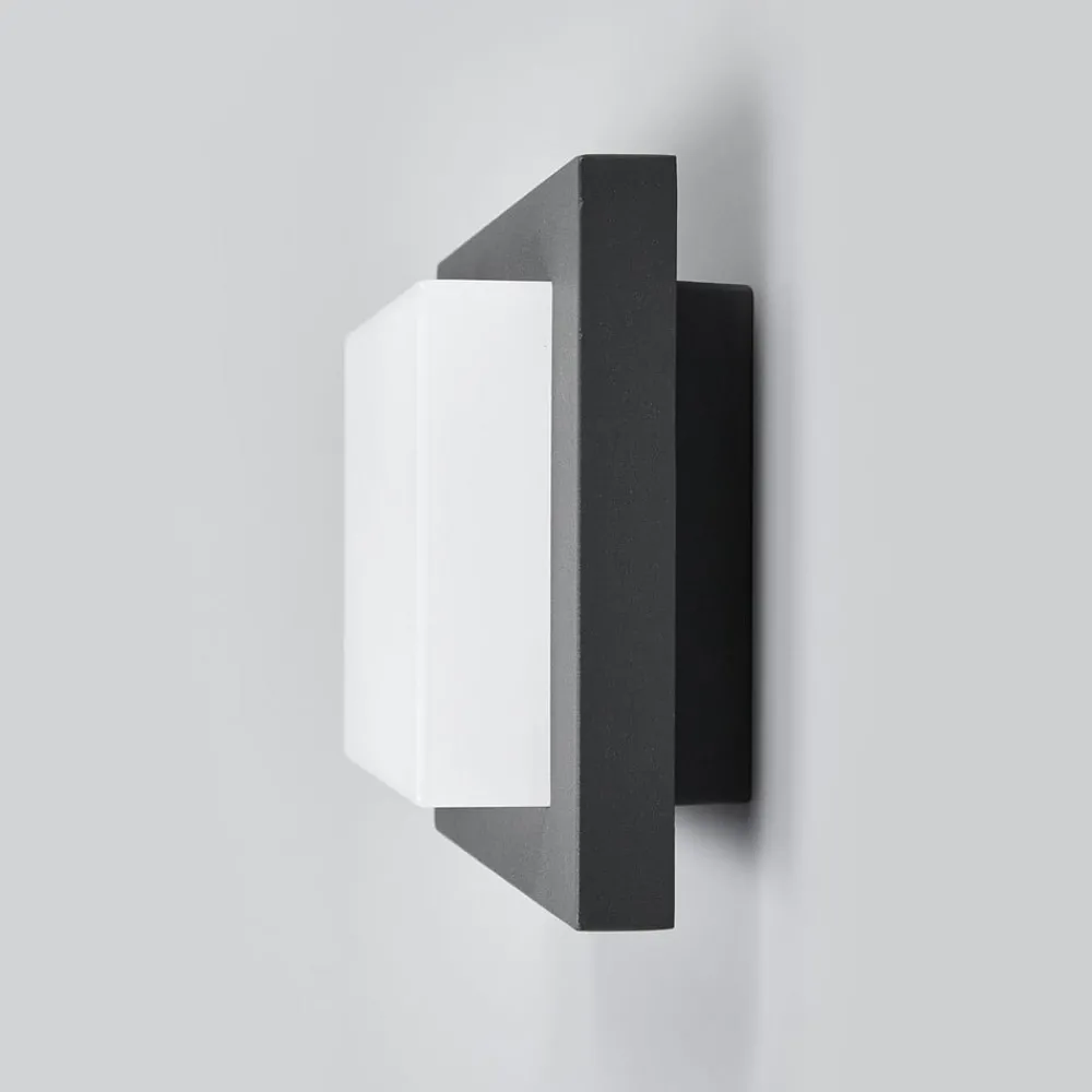 Lucande Diskret Celeste utendørs LED-vegglampe| Vegglamper Utendørs