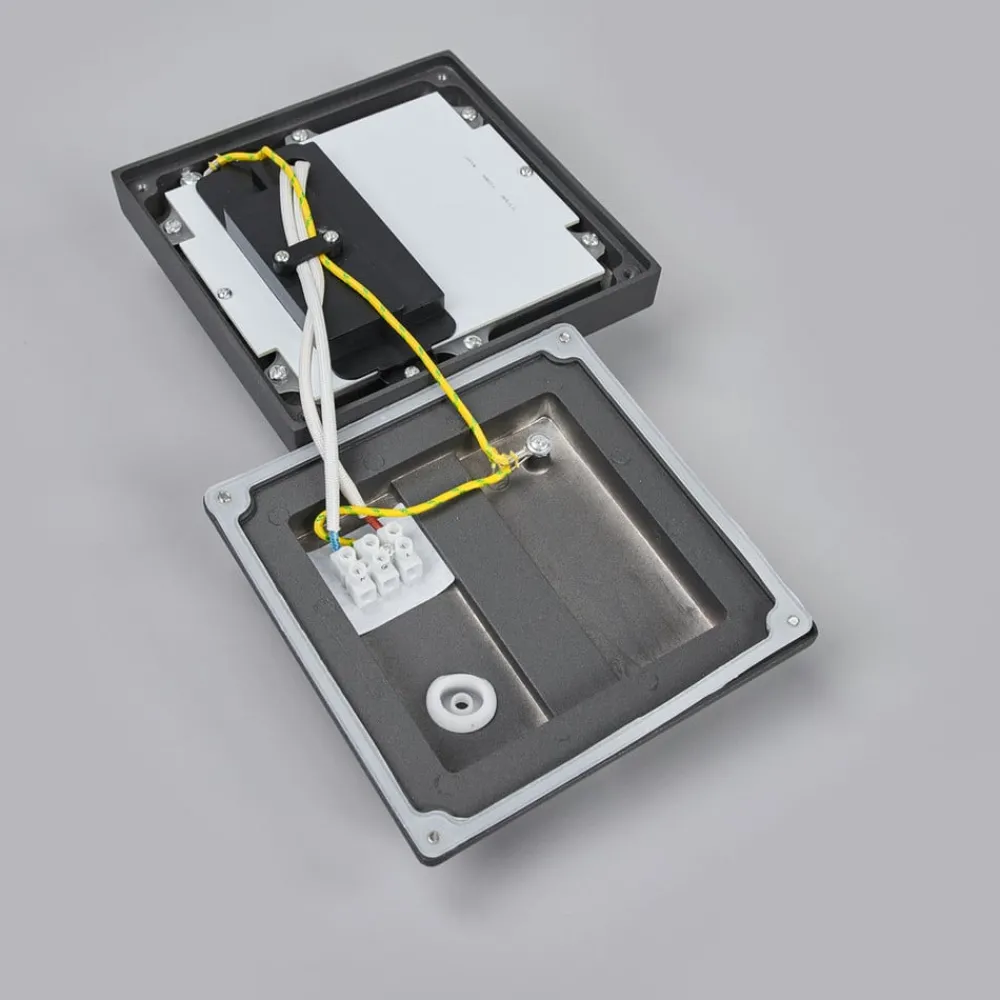 Lucande Diskret Celeste utendørs LED-vegglampe| Vegglamper Utendørs