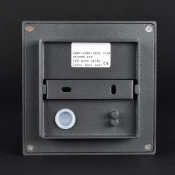 Lucande Diskret Celeste utendørs LED-vegglampe| Vegglamper Utendørs