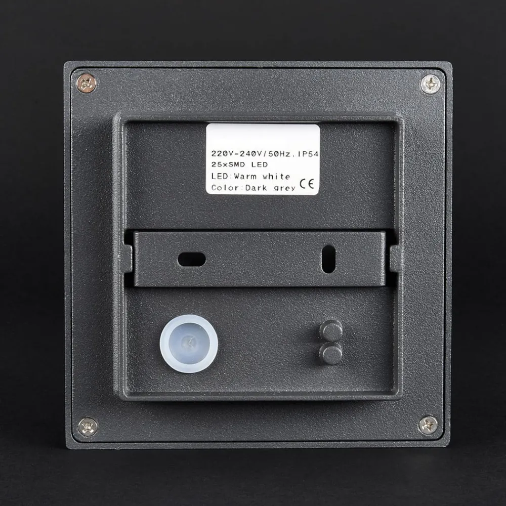 Lucande Diskret Celeste utendørs LED-vegglampe| Vegglamper Utendørs