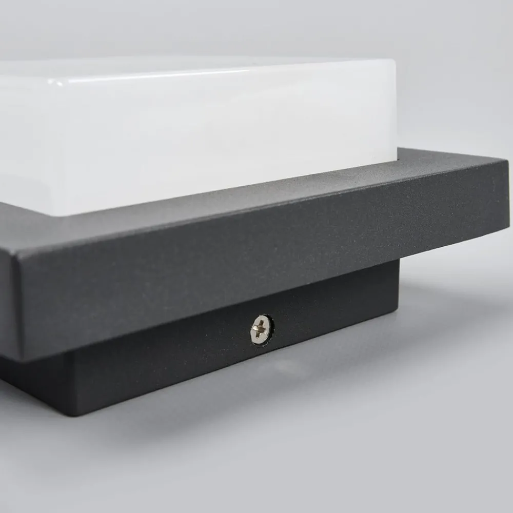 Lucande Diskret Celeste utendørs LED-vegglampe| Vegglamper Utendørs