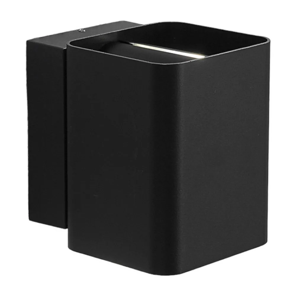 Lucande Doppelt strålende LED-utevegglys Nikolas Hot