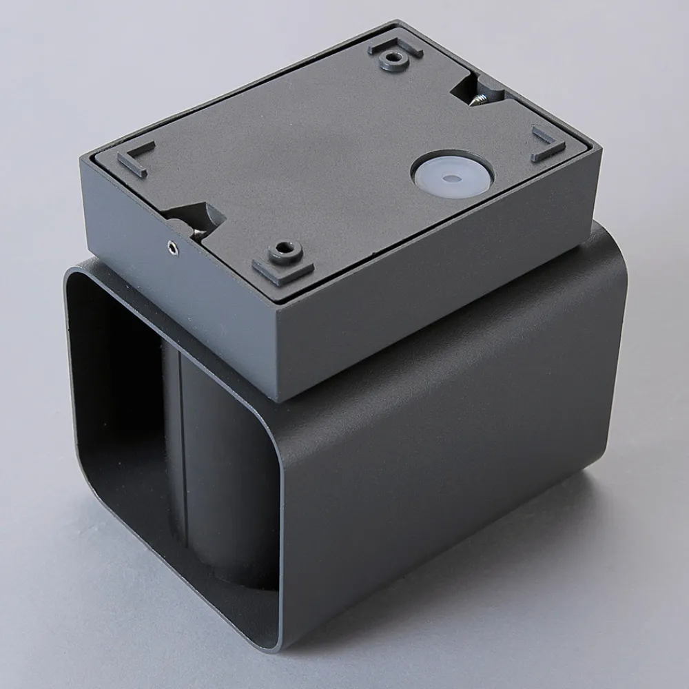 Lucande Doppelt strålende LED-utevegglys Nikolas Hot