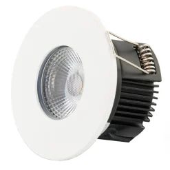 DOTLUX MULTIsun LED-innfel.lampe, rund, matt hvit Outlet