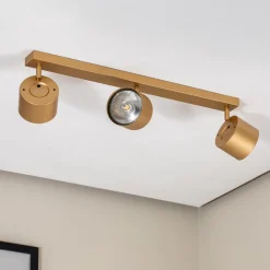 Argon Downlight Chloe justerbar med 3 lyskilder, gull Hot