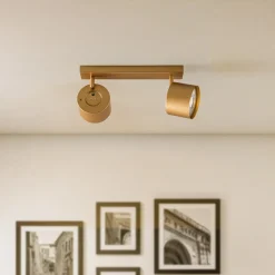 Argon Downlight Chloe justerbar med 2 lyskilder, gull Outlet