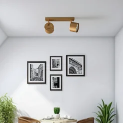 Argon Downlight Chloe justerbar med 2 lyskilder, gull Outlet