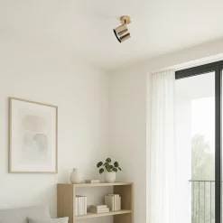 Argon Downlight Chloe, svingbar, 1 lyskilde, stål messingfarget| Spotter I Tak|Taklamper