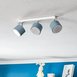 Eko-Light Downlight Cloudy med 3 lyskilder, blå| Spotter I Tak