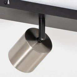 Luminex Downlight Demia, svart/nikkel, 66 cm lang, GU10| Spotter I Tak