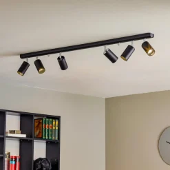 Nowodvorski Lighting Downlight Eye Spot med 6 lyskilder, svart Hot