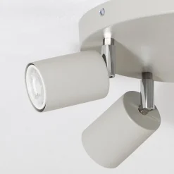 Luminex Downlight Fun, grå, Ø 30 cm, justerbar, GU10 Outlet