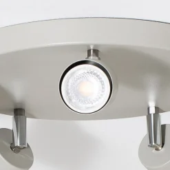 Luminex Downlight Fun, grå, Ø 30 cm, justerbar, GU10 Outlet