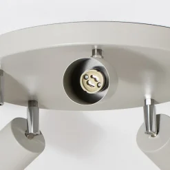 Luminex Downlight Fun, grå, Ø 30 cm, justerbar, GU10 Outlet