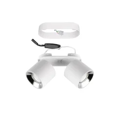 Trio Lighting Downlight Guayana GU10 2 lyskilder hvit Online