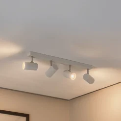 Argon Downlight, hvit/krom, stål, 4 lyskilder Best