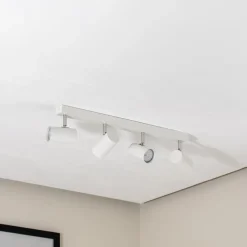 Argon Downlight, hvit/krom, stål, 4 lyskilder Best