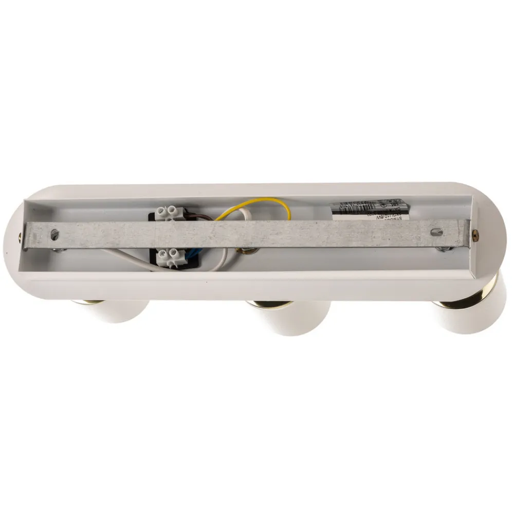 Eko-Light Downlight Joker, hvit/gull, 3 lyskilder Online