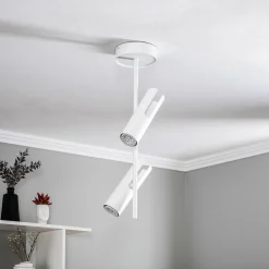 SIGMA Downlight Leda 2, 2 lyskilder, hvit Hot