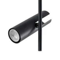 SIGMA Downlight Leda 2, antrasitt, 2 lyskilder, stål, høyde 55 cm| Spotter I Tak