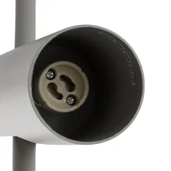 SIGMA Downlight Leda 1, taupe, 1 lyskilde, stål, GU10, høyde 34 cm Hot