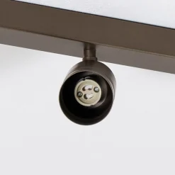 Luminex Downlight Link, titan-gullfarget, lengde 90 cm, 6 lyskilder, 120 W, 1200 lm,| Spotter I Tak