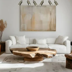 Luminex Downlight Link, titan-gullfarget, lengde 90 cm, 6 lyskilder, 120 W, 1200 lm,| Spotter I Tak