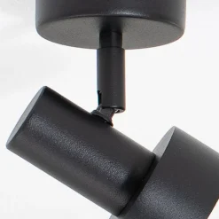 SIGMA Downlight Mona, 1 lyskilde, svart, bevegelig, stål