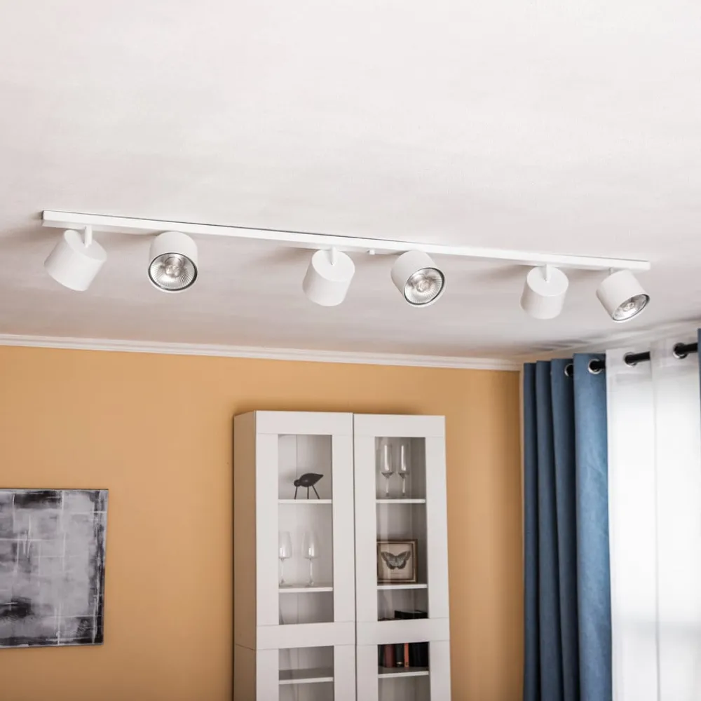 ALDEX Downlight 1046PL_K, 6 lyskilder, hvit| Spotter I Tak